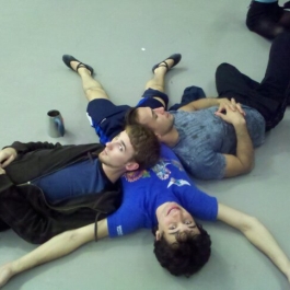 Rehearsal break—Sarasota Ballet